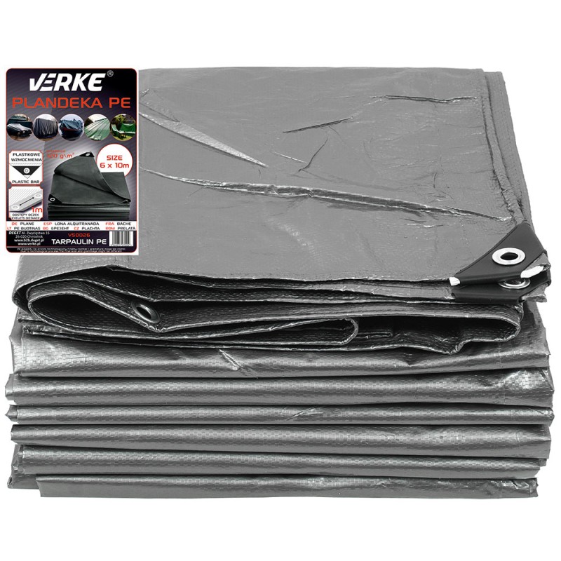 PLANDEKA 6x10m PE 120g VERKE