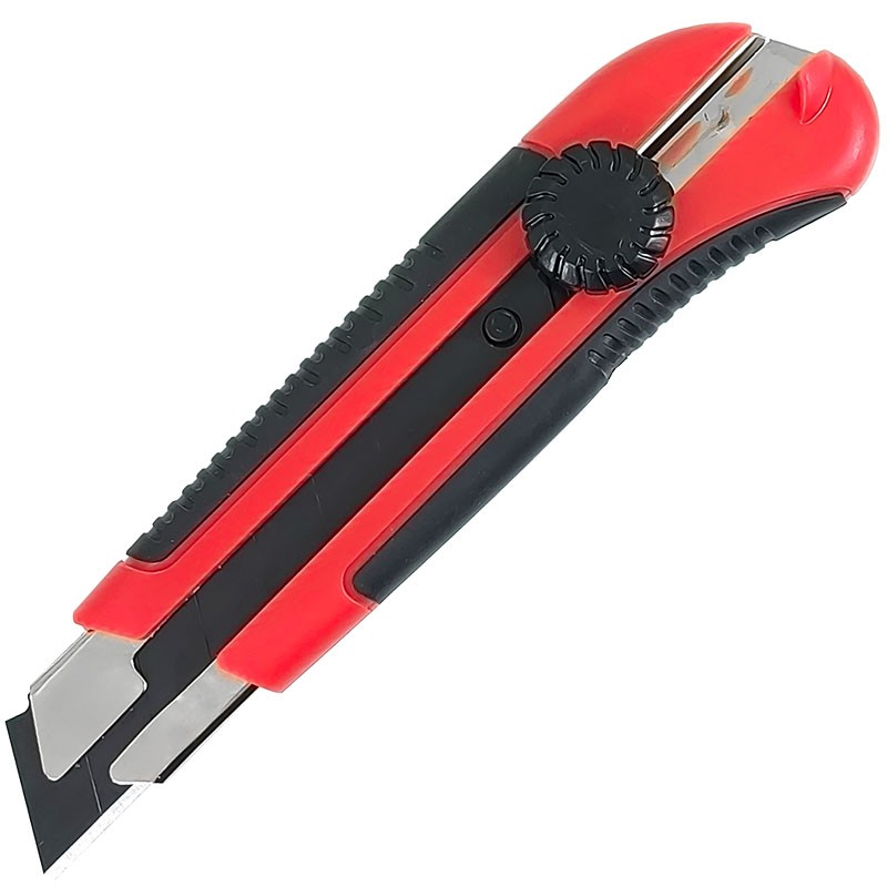 NOŻYK Z OSTRZEM ŁAMANYM 25 mm POKRĘTŁO VERKE