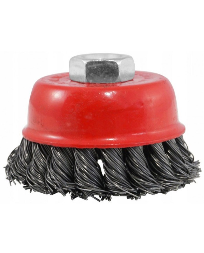 DRÔTENÁ PREDNÁ KEFA 3" Spletená VERKE