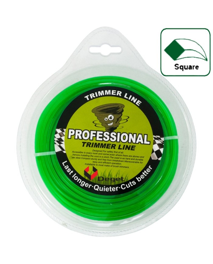 2,4MM 50M ŠTVORCOVÝ DEGET