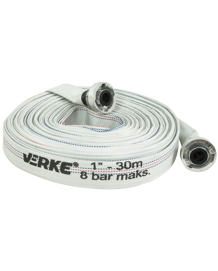 Vodná hadica VERKE 1"x30M s príslušenstvom