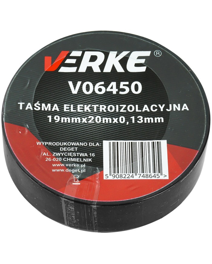 ELEKTROIZOLAČNÁ PÁSKA 19mmx20mx0,13mm VERKE