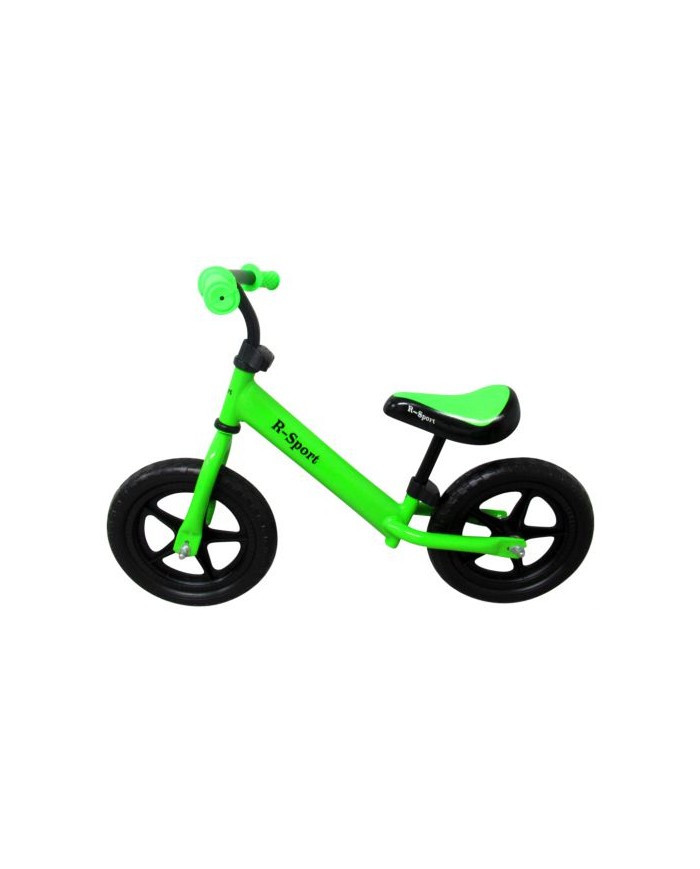 Balanèný bicykel R7 GREEN R-Sport 12 palcové EVA kolesá, ložisko volantu